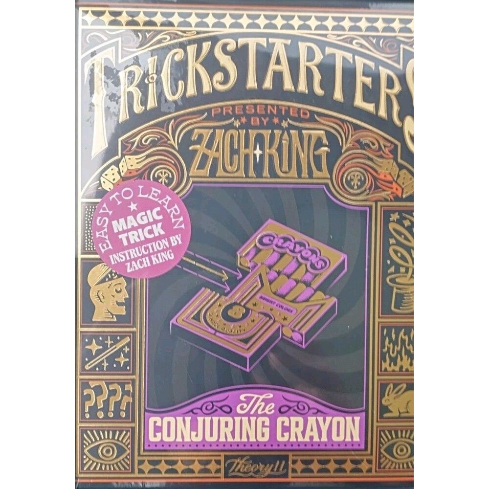 New Learn Zach King Trickstarters Conjuring Crayon Magic Trick Illusion How To